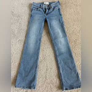 Abercrombie Kids Girls Low Rise Boot Jeans